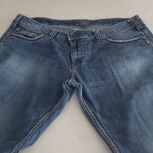 Silver Plus Size Jeans
